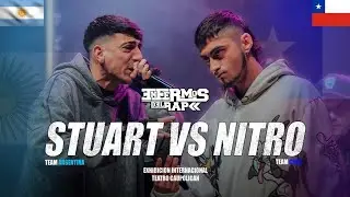 NITRO vs STUART: EXHIBICIÓN ENFERMOS DEL RAP - CHILE VS ARGENTINA