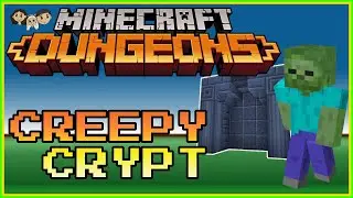 Minecraft Dungeons Gameplay #3 : CREEPY CRYPT | 3 Player Co-op