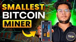 ⚡Worlds Smallest Bitcoin Miner⚡ 50$ Lucky Miner - Setup⚡