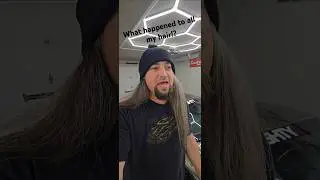 What happened to all my hair!? #SpareYourHair #LocksOfLove #GoldRushLambo #80Eighty #Lamborghini