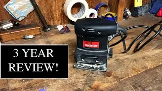Drill Master Orbital Palm Sander - 3 Year Ownership Review!