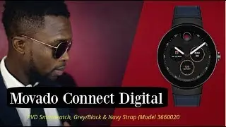 Movado Connect Smartwatch Review - Movado Connect Digital Smart Module Black Model 3660020
