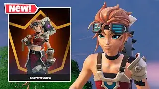 NEW SYLVIE Skin Gameplay In Fortnite! (February Crew Pack 2023)
