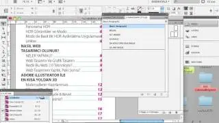 InDesign Uzun Belgelerle Çalışma ve İçindekiler Tablosu