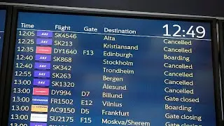 SAS pilots' strike: European travellers hit as airline cancels hundreds more flights
