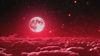 💯 No copyright red moon sky video 💯 no copyright streak video ||