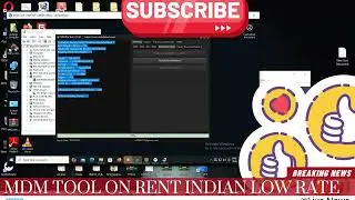 MDM FIX TOOL AVL ON RENT Available Service MDM Fix Tool Rent Service ( 6 Hours PC - One Time Login )