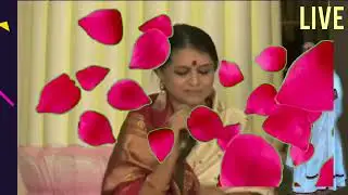 A BEAUTIFUL ART OF LIVING FAMOUS LIVE BHAJAN ON GURUDEV BY SHALINI.GRACED BY H.H.SRI SRI GURUDEV.