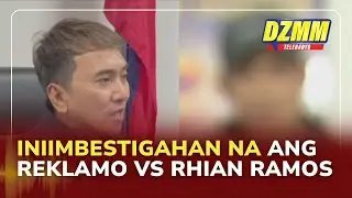 NBI starts probe on complaint vs actress Rhian Ramos | DZMM Teleradyo (29 January 2026)
