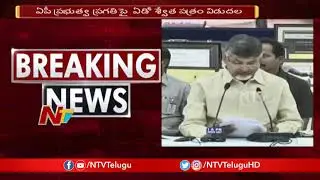 CM Chandrababu Naidu Releases 7th White Paper | NTV politics