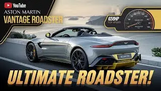 ♉ Review of the 656 HP Aston Martin Vantage Roadster || #AstonMartinVantage