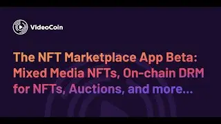 NFT Marketplace Beta Release and Walkthrough - October, 7, 2021