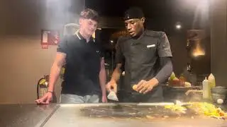 I Let a Guest Try the Famous Hibachi Egg Flip&hellip; Here&rsquo;s What Happened! 🥚🔥