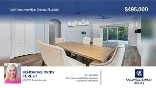 10614 Arbor View Blvd, Orlando FL 32825 For Sale by Benondre V Cerezo Broker Associate CB Realty