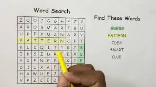 Word Search Time!⏱️Calm Focus