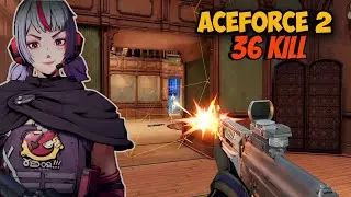 Ace Force 2 Rank Match 36 Kill Pro Gameplay | Best Anna Player Best Aim