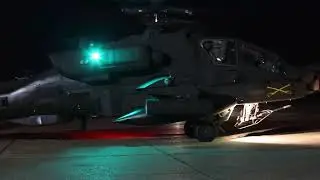 101st ABN DIV (Air Assault) AH-64E Apaches Conduct Large-Scale Long-Range Air Assault at Night