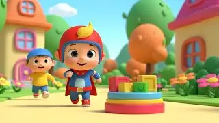 Fortnite Tiny Hero Forgot His Shield Potion 🛡️🎮 and Had a Funny Adventure | Kids Nursery Rhyme