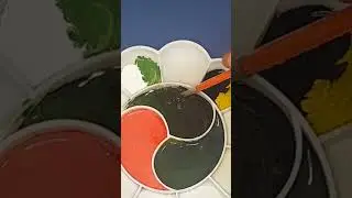 color mixing play 🎨🖌✨️😱