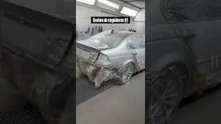 Pintando coches de seguidores 1🫡 #chapaypintura #automobile #coches