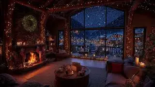 Peaceful Fireplace Escape 🔥 Burning Logs & Crackling Fire Sounds for Deep Calm