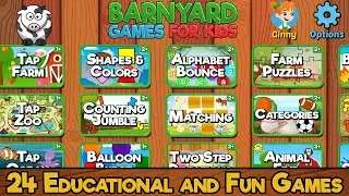 Barnyard Games For Kids - App Preview