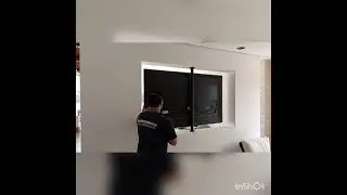 suporte piso ao teto com giro 180 graus,tv 75