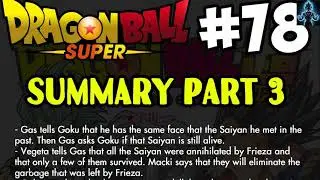 DRAGON BALL SUPER CHAPTER 78 SUMMARY