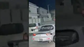 Mazda RX7 Got Out Of Control | RX7 Drift