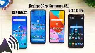 The Best Speaker | Realme 6 Pro vs Realme X2 vs Redmi Note 8 Pro vs Samsung A51