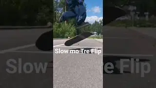 Slow mo Tre Flip