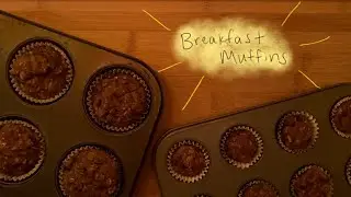Oatmeal Breakfast Muffins | Meal Prep