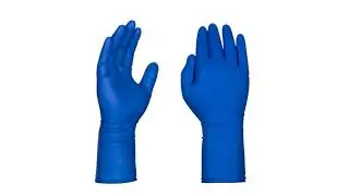 AMMEX GlovePlus HD Blue Latex Powder Free Exam Gloves