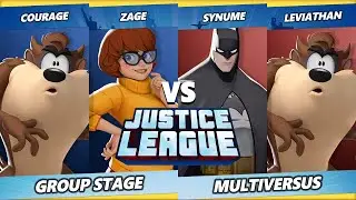 Justice League - Synume & Leviathan vs Zage & Courage - Multiversus Tournament
