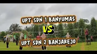 Pertandingan VOLII!! UPT SDN 1 BANYUMAS VS UPT SDN 2 BANJAREJO #voli #haornas