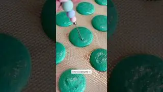 What happens when you overmix your macaron batter #macaron