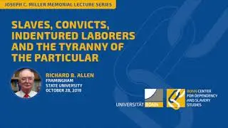 The Indian Ocean Slave Trade - Lecture by Richard B Allen