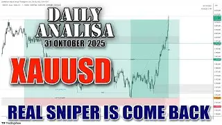 SETUP SNIPER IS BACK ‼️ 🔥 ANALISA TEKNIKAL XAUUSD 31 Oktober 2025 : PROFIT ENTRY SAAT LIVE TRADE ‼️