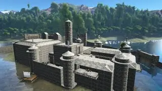 (lets build a castle!!) ark episode 4