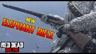 *NEW* RDR2 Elephant Rifle! Red Dead Online Naturalist Update!