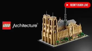 [FR] Cr&eacute;atif | On construit notre dames de paris en l&eacute;go | Live en Solo