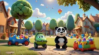 Polly Panda Shares Her Toys | Sharing Song for Kids | Kindness Rhymes and Learning Songs