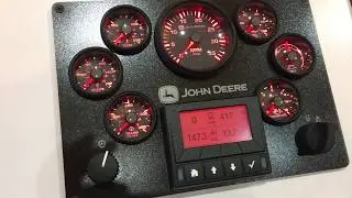 John Deere Generation 2 Configurable Marine Engine Panel