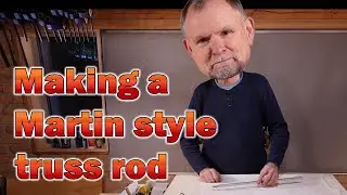 How to make a Martin-style acoustic guitar truss rod from scratch