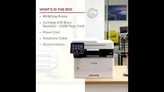 Canon imageCLASS MF465dw Review | Fast 42PPM Duplex Laser Printer for Home & Office!
