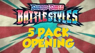 *NEW* Pok&eacute;mon Battle Styles Pack Opening