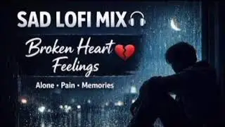 Most Emotional heart touching sad lofi song Hindi slowed reverb heartbroken Hindi song