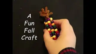 Pipecleaner Corn Craft
