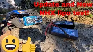 Липо-тест NHX muscle pack и короткое обновление scx24 c10!