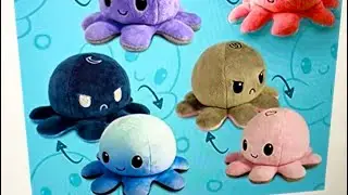 Gift 🎁 Idea, Plushies, The Orig Reversible Octopus Plush, Collectible Tee Turtle 84,365 ratings👍